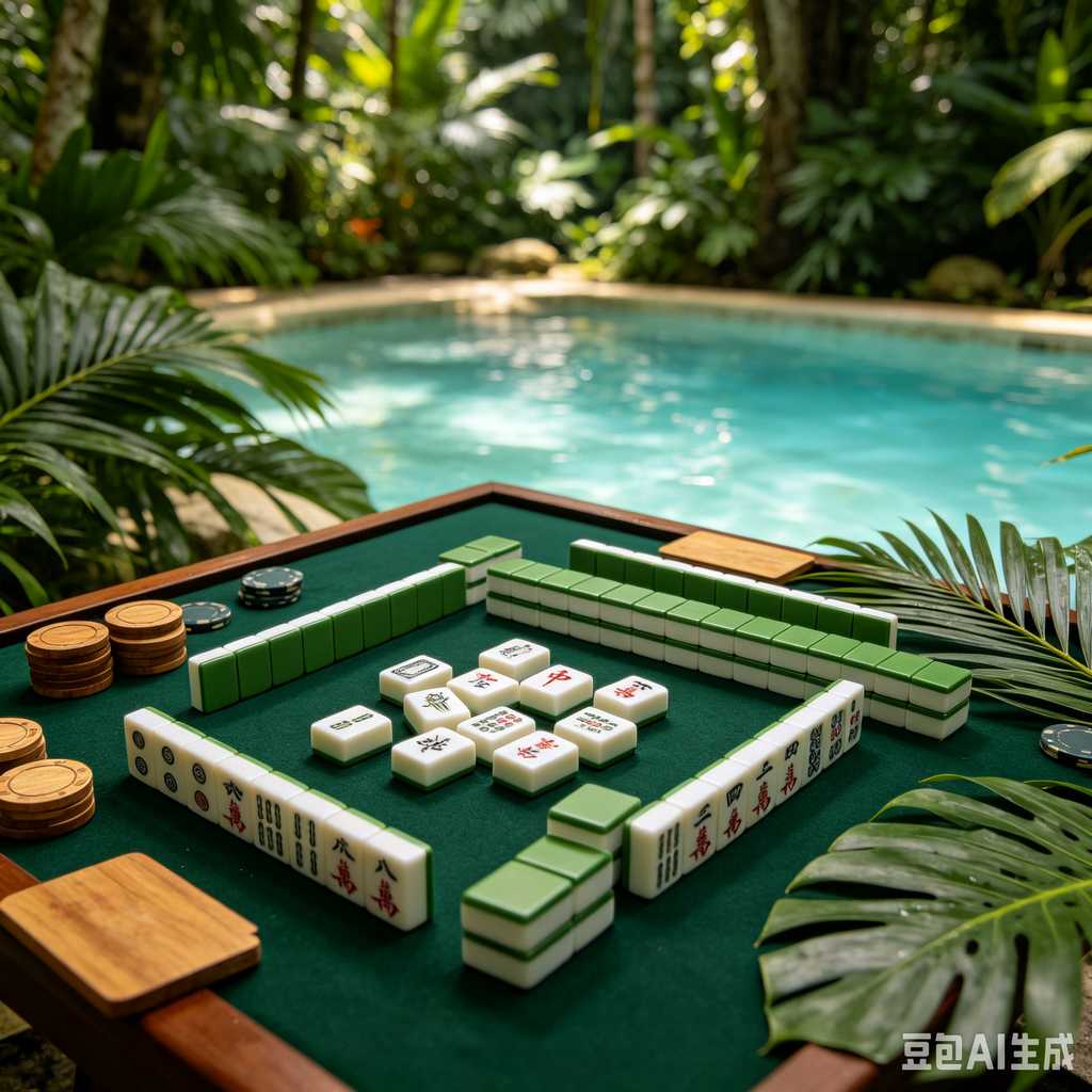 sandalwood mahjong set