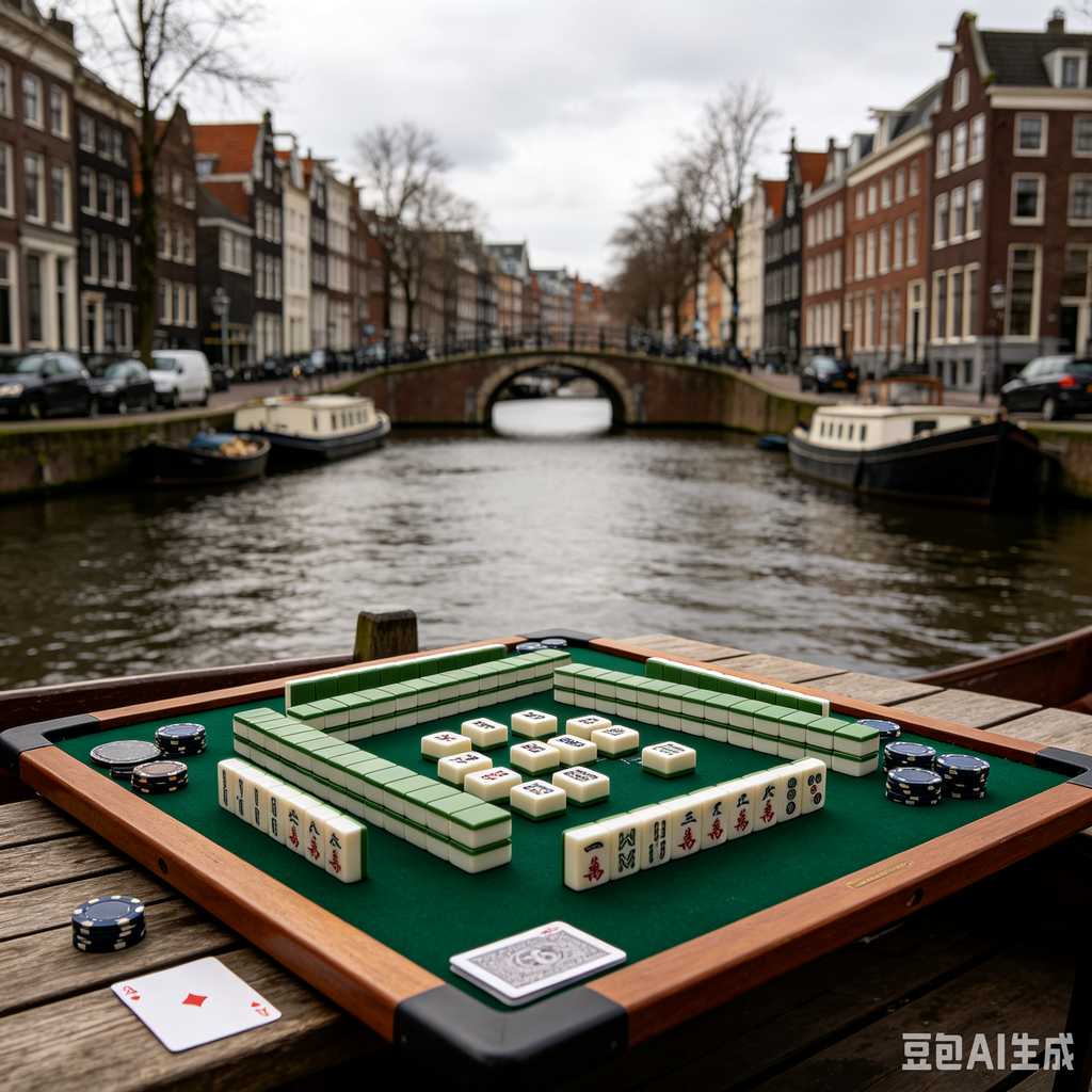 elegant text mahjong tiles
